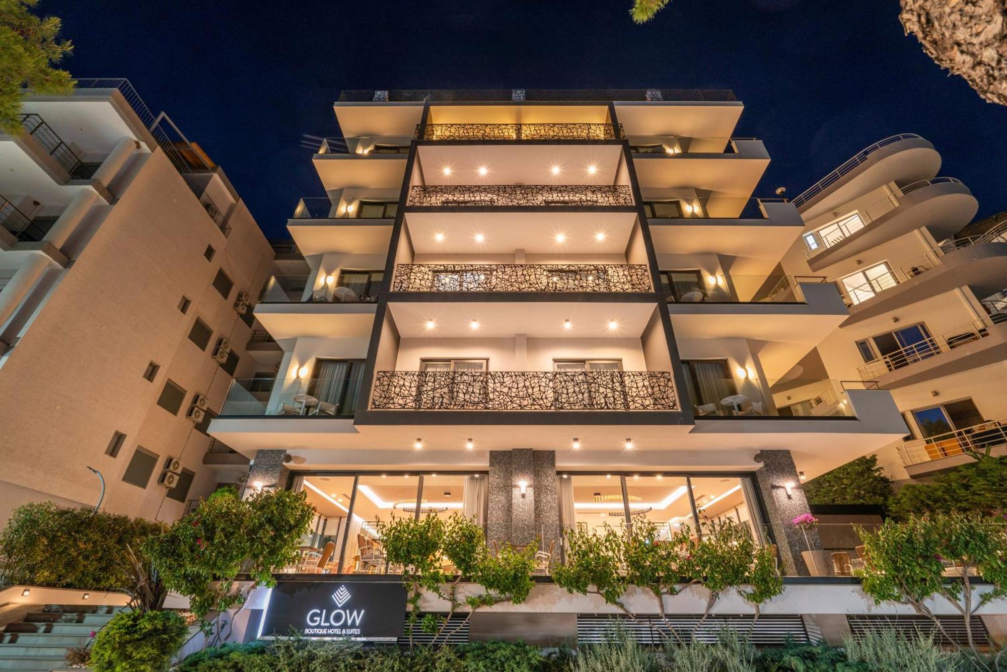 Glow Boutique Hotel & Suites Sarandë Exterior foto