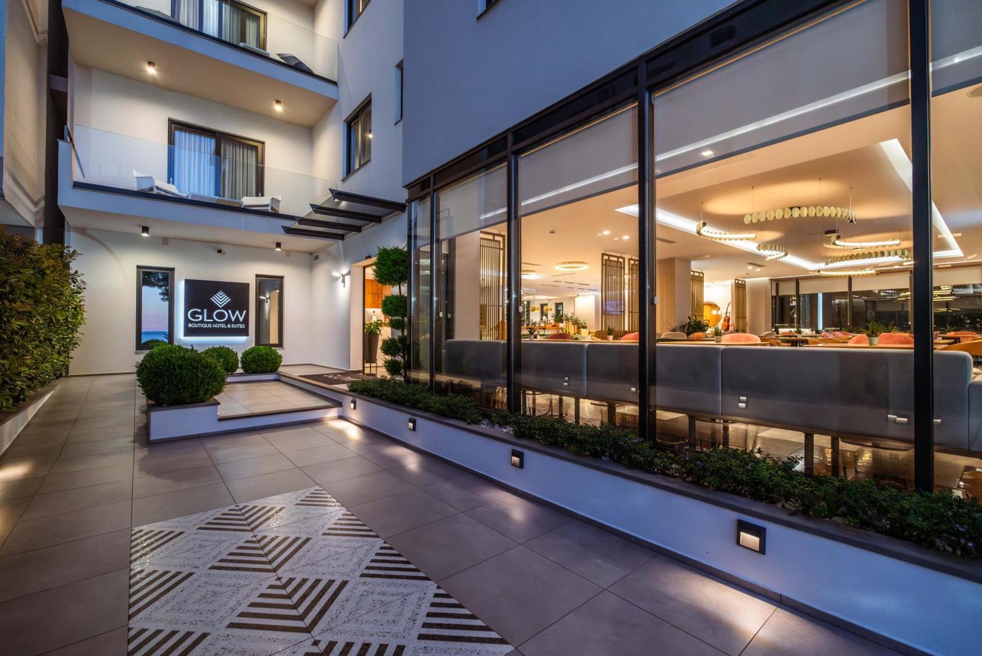 Glow Boutique Hotel & Suites Sarandë Exterior foto